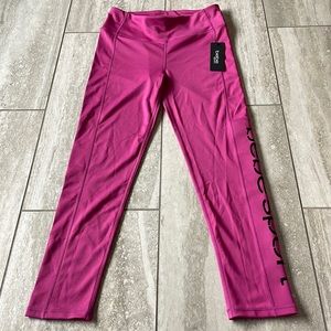 Bebe Sport pink, large sportswear, long pants.